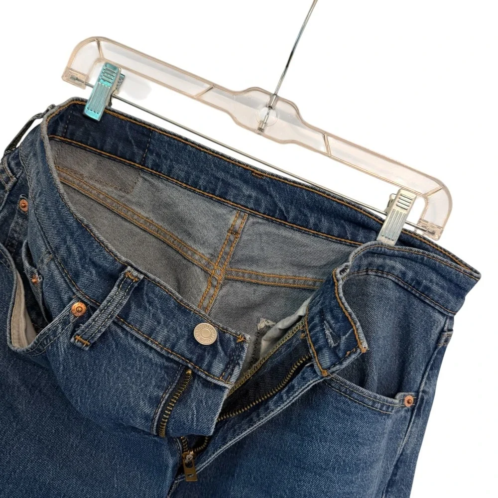 Levis 505 Regular Fit Jeans Mens 32x29 Medium Wash Blue Straight‎ Leg 00505-3171